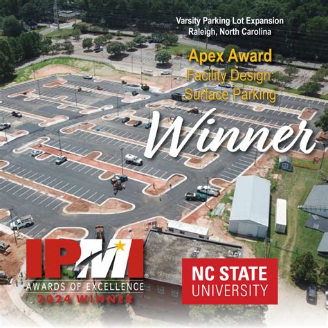 Varsity Parking Lot Expansion Receives 2024 IPMI Apex Award ...