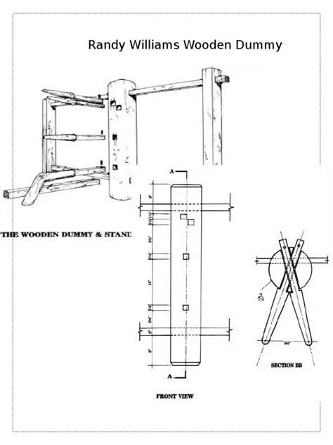 How to Build a Wooden Dummy (Wing Chun Dummy DYI w/ Plans & FAQs)