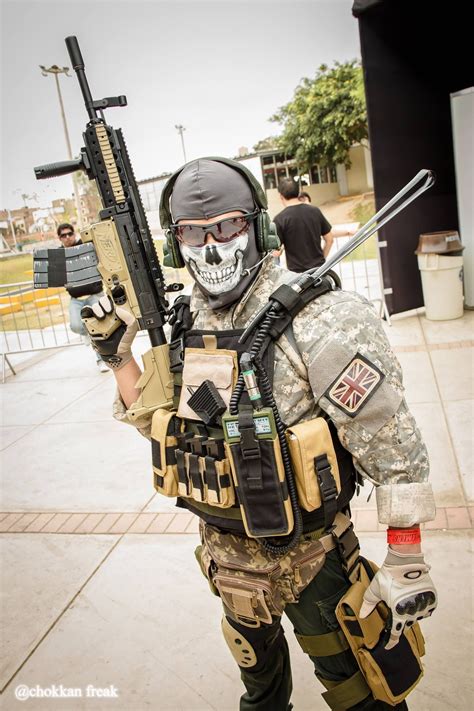 My cosplay: Ghost - Modern Warfare 2 cosplay Military Gear, Military ...