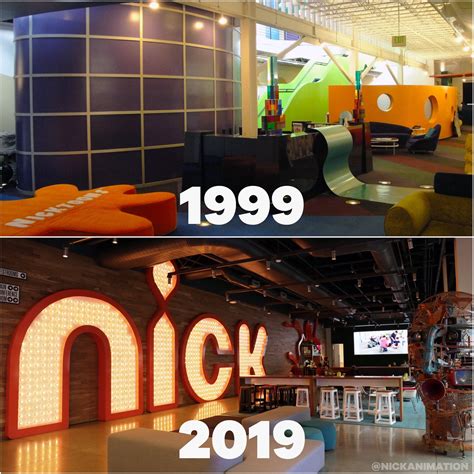 Nickelodeon Animation Studio at Burbank, California. From then to now ...