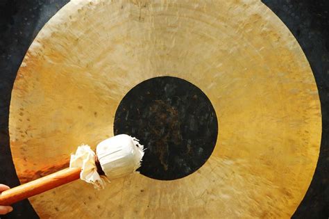 Here's How a Gong Sound Bath Offers Stress Relief