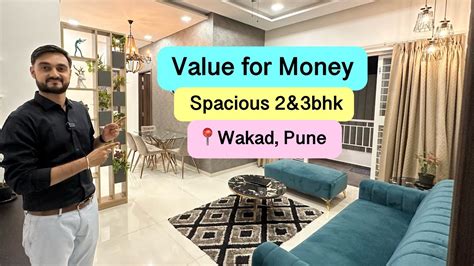 ऐसी Competitive Price दोबारा नहीं मिलेगी Wakad Location मे | Spacious 2 ...