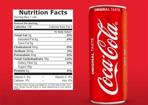 Coca Cola Nutrition Facts!!