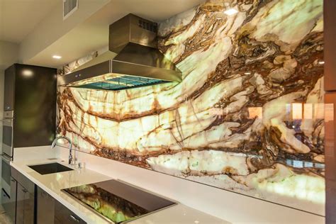 Calacatta Onyx Backlit Countertop | Natural Stone Collection