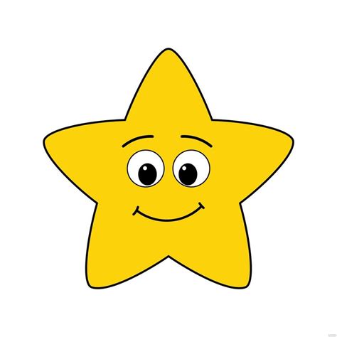 Star Face Clipart in Illustrator, SVG, JPG, EPS, PNG - Download ...