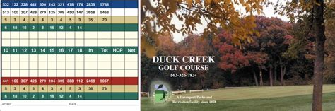 Duck Creek Golf Course, Davenport, Iowa - Golf course information and ...