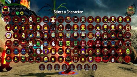 Lego Ninjago All Characters List