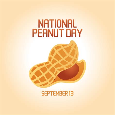 vector graphic of national peanut day good for national peanut day ...