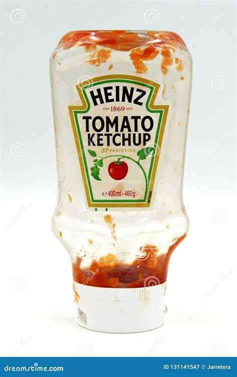 Empty Bottle Of Heinz Tomato Ketchup Editorial Photo | CartoonDealer ...