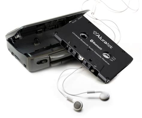 Aluratek Bluetooth Audio Cassette Adapter Black ABCT01F - Best Buy