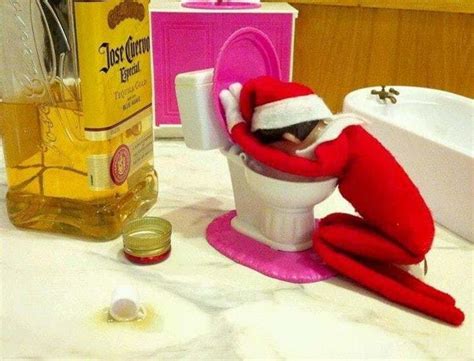 18 Funny Photos of Elf on the Shelf Gone Bad | Elf, Elf on the shelf ...