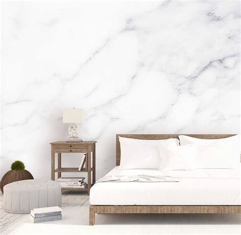 Removable Marble Wallpaper | Shop B Darling | Marble wallpaper bedroom ...