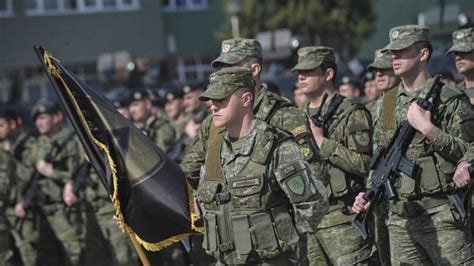 KSF Parade Opens Commemoration Event for Kosovo Liberation Army ...