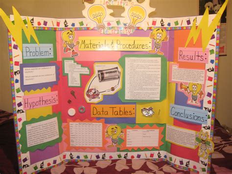 Science Fair Project- Electrify Electricity | Science fair projects ...