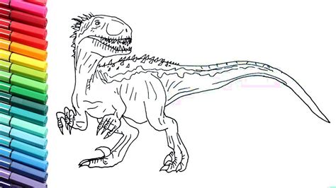 Indoraptor Imagenes De Jurassic World Para Colorear | Images and Photos ...