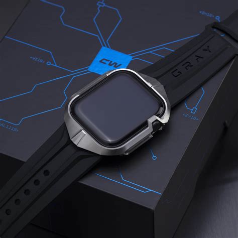 Titanium Apple Watch Case | CYBER WATCH® - GRAY®