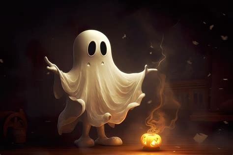 Premium AI Image | Amazing and classy image of Halloween ghost ...