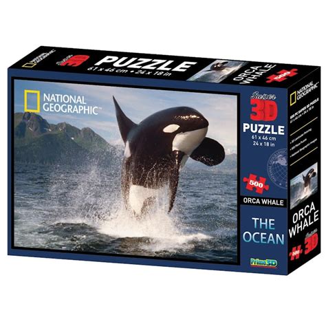 34% off on Children's 500-Piece 3D Ocean Wildlife Puzzles