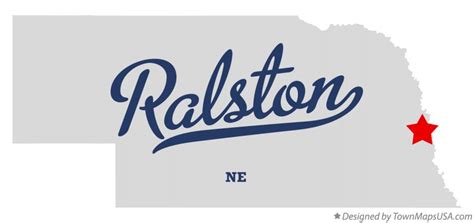 Map of Ralston, NE, Nebraska