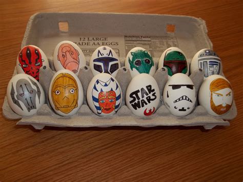 Star Wars Easter Eggs | Cascarones de huevo, Huevos de pascua, Huevos ...