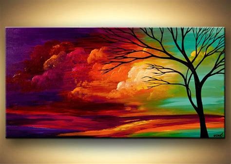 Tree Painting On Canvas