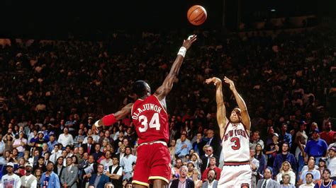 Hakeem Olajuwon Blocks Starks in 1994 NBA Finals [6.19.94] | Houston ...