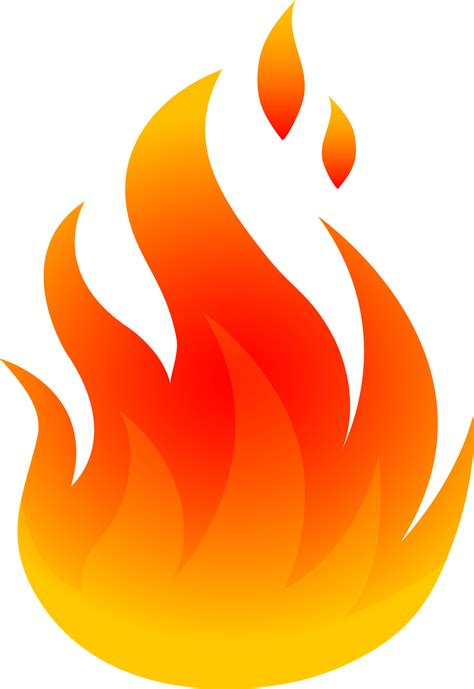 Fire Flame Clip art - Realistic Flame Cliparts png download - 4830*7029 ...