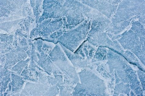 Crack in ice stock photo. Image of cold, macro, long - 18924656