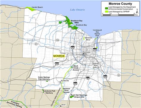 Monroe County Watershed Map - Bank2home.com