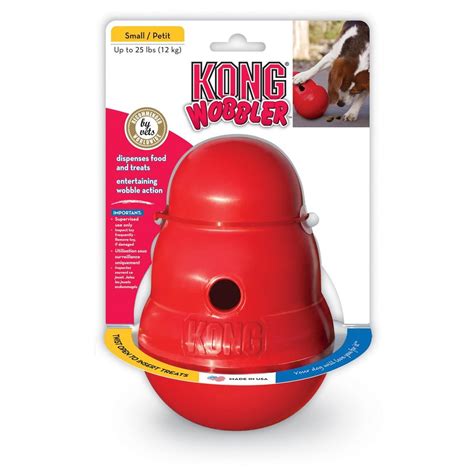 KONG Wobbler Treat Dispensing Dog Toy | Petstock