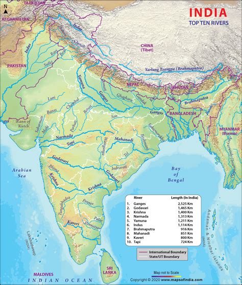 India Map With Rivers Labeled | Images and Photos finder