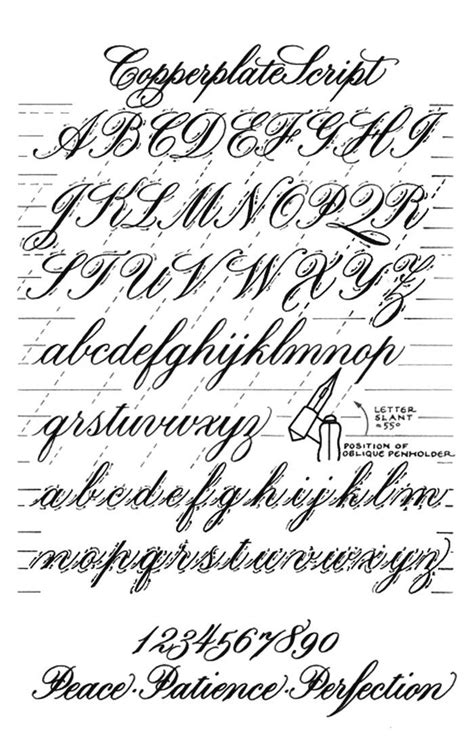 Copperplate script #typography #calligraphy | Lettering, Copperplate ...