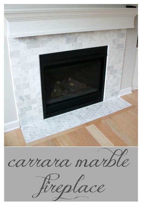 Carrara Marble Fireplace | construction2style