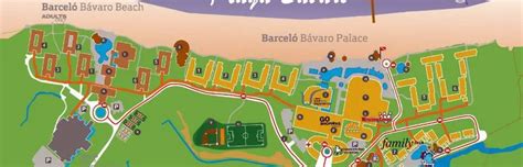 Barcelo Bavaro Beach Punta Cana complex resort map - Guide To DR