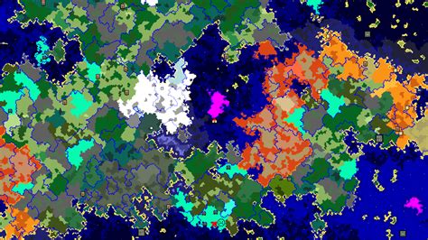 Minecraft Map Biome Colors