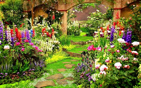 Spring Garden Wallpaper (53+ pictures) - WallpaperSet