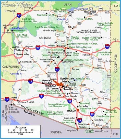 Tucson Map Tourist Attractions - http://travelsfinders.com/tucson-map ...