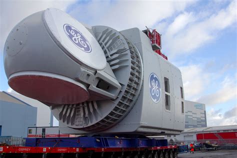 GE’s Haliade-X 12 MW nacelle, the world’s most powerful offshore wind ...