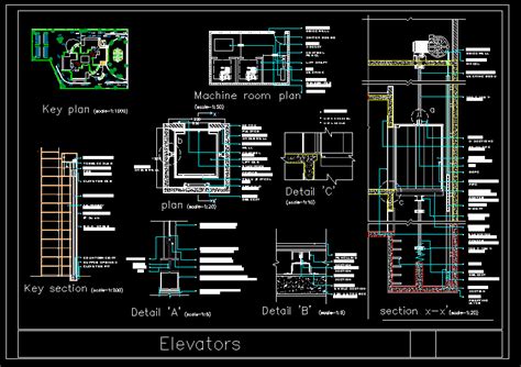 Lift Cad Block