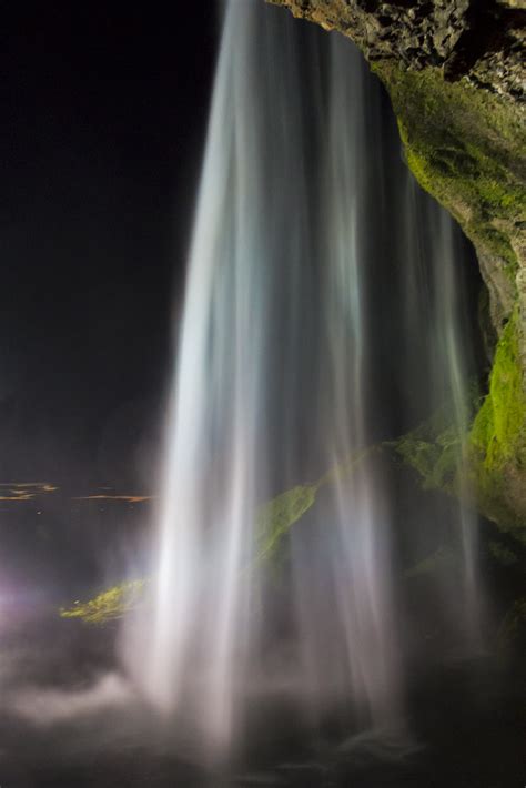 Seljalandsfoss Illuminated at Night | Colin McBride | Flickr