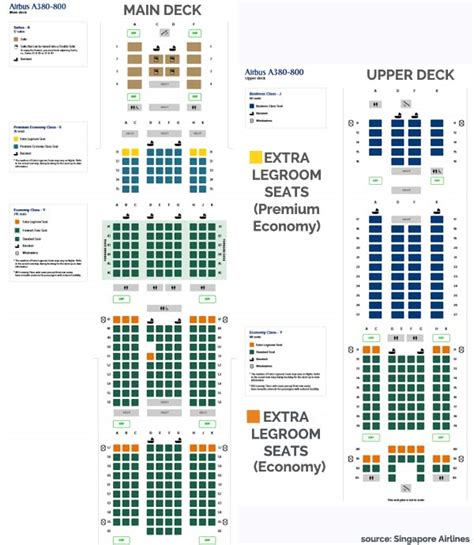 Singapore Airlines A380 Seat Plan Upper Deck | Brokeasshome.com