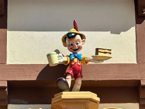 PHOTOS: Pinocchio Figure Updated on The Pinocchio Village Haus Sign in ...