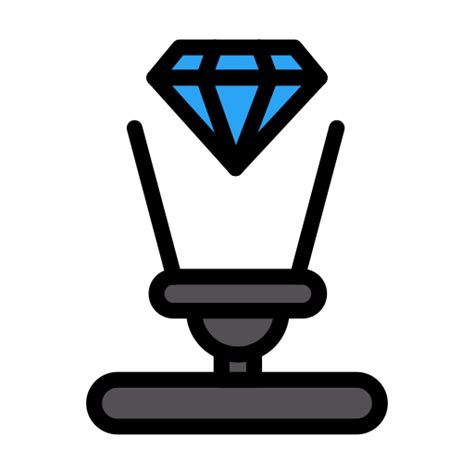 Jewel Generic Outline Color icon