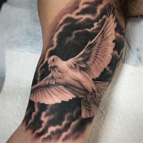 75+ Dove Tattoo Designs and Symbolic Meaning PeaceHarmony 2019 - HD ...