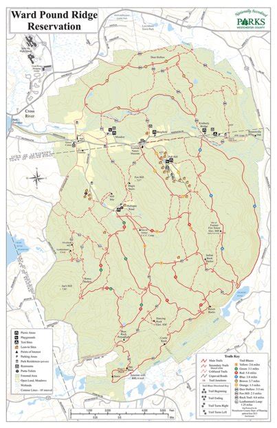 Ward Pound Ridge Reservation, Westchester County map by Avenza Systems ...