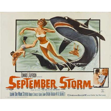 September Storm - movie POSTER (Style J) (11" x 14") (1960) - Walmart ...