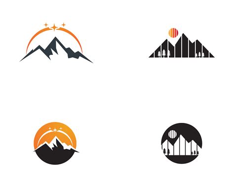 Mountain logo vector illustration 623256 Vector Art at Vecteezy