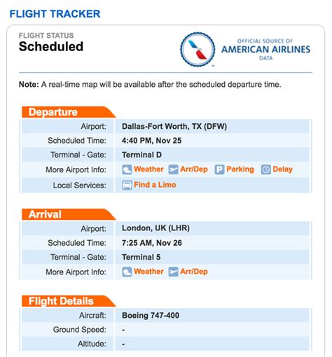 American Airlines introduces 'Official Source' for flight information ...