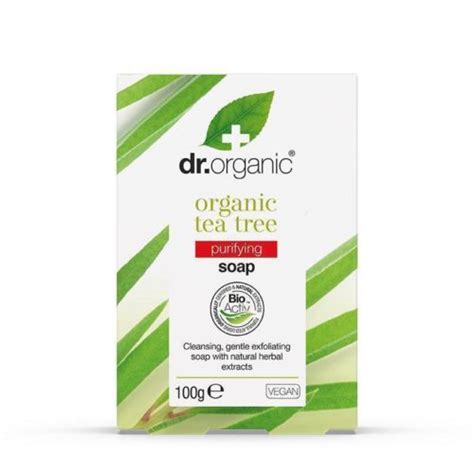 DR. ORGANIC TEA TREE PURIFYING SOAP 100G