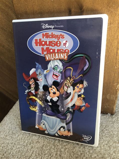 Mickey's House Of Mouse Villains 2002 VHS And Disney | lupon.gov.ph